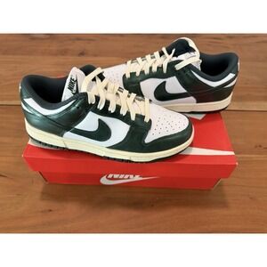 Nike Dunk Low Shoes Vintage Green Coconut Milk DQ8580-100 Women's 8.5 / Men's 7